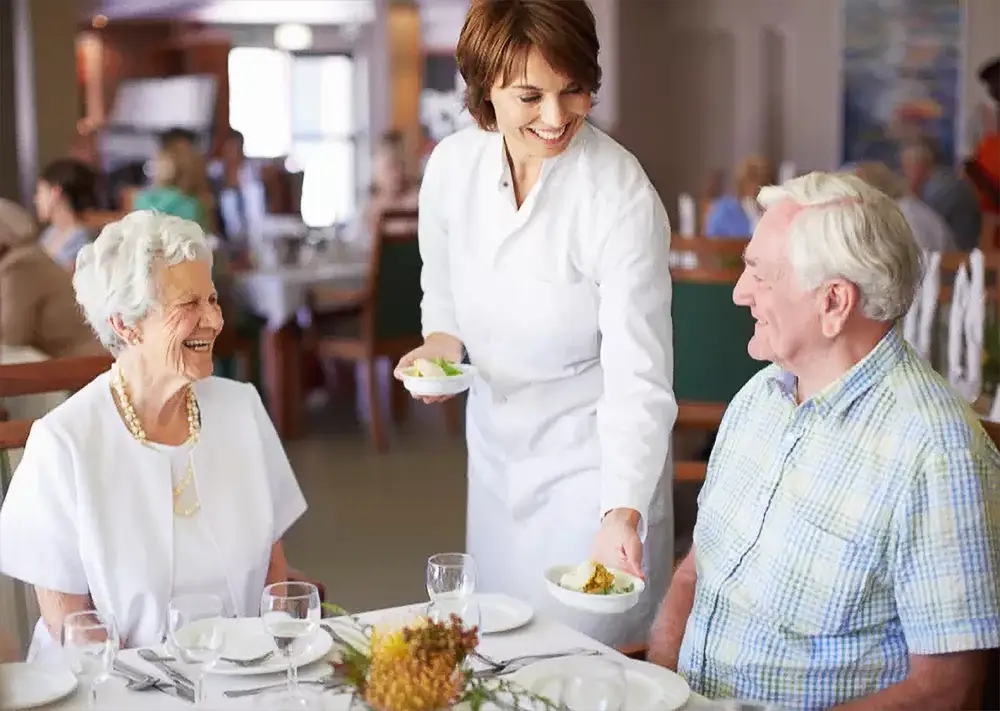 Delicious plate of food